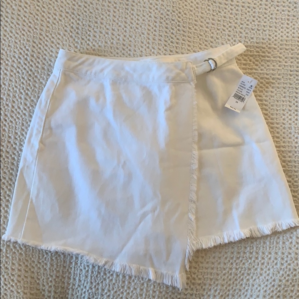 NWT Pacsun wrap denim skirt